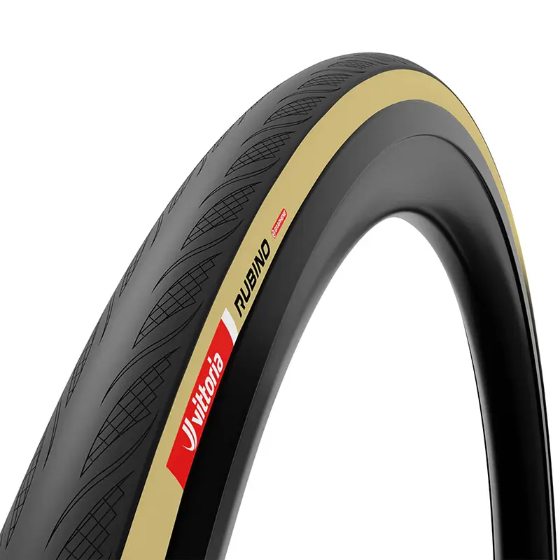 Vittoria Rubino V Graphene 2.0 Straßenreifen schwarz-beige 700 x 28 tubeless ready