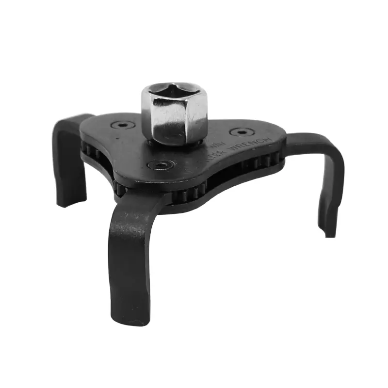Démonte-filtre à huile universel P2R avec carrés 1/2 + 3/8 + hexagone 21 mm (Ø 63 à 102 mm)