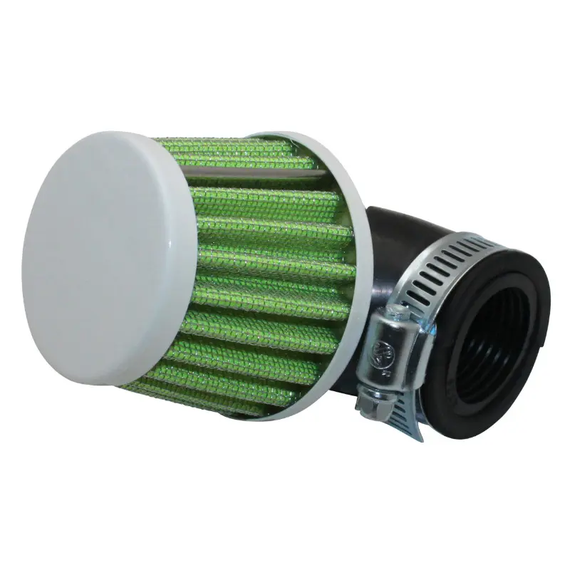 Filtre à air Replay KN small Fo vert-blanc fixation orientable diam 35-28
