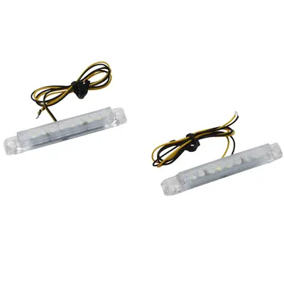 Eclairage deco Replay barette a leds blanches (l 60MM - h 8MM - l 9MM) (la paire) **