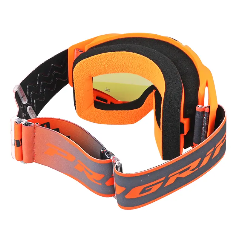 Cross-Brille Progrip 3300 FL Spiegelvisier blau orange fluoreszierend — Ansicht 3