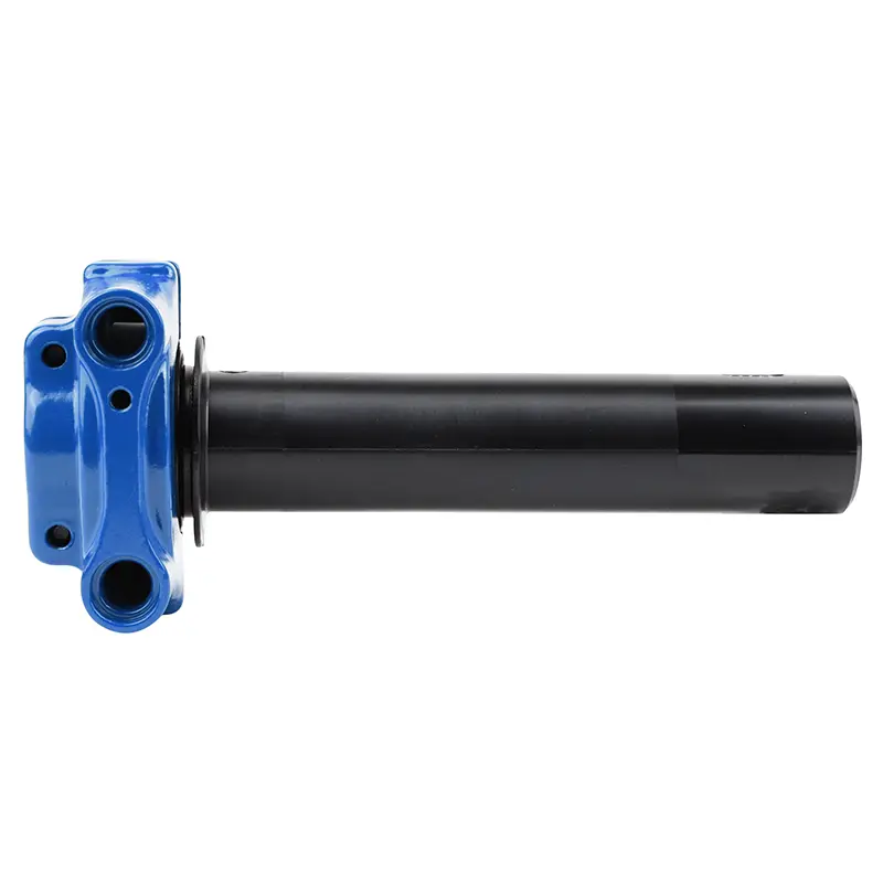 Gasgriff Domino competition XM2 Schnellzug aluminium blau doppelte Züge — Ansicht 3