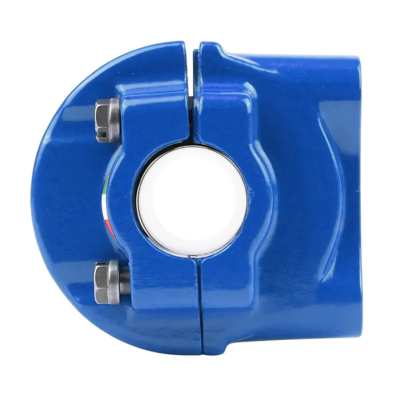 Gasgriff Domino competition XM2 Schnellzug aluminium blau doppelte Züge — Ansicht 4