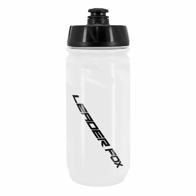 Trinkflasche Leader Fox weiß schwarz 600 ml