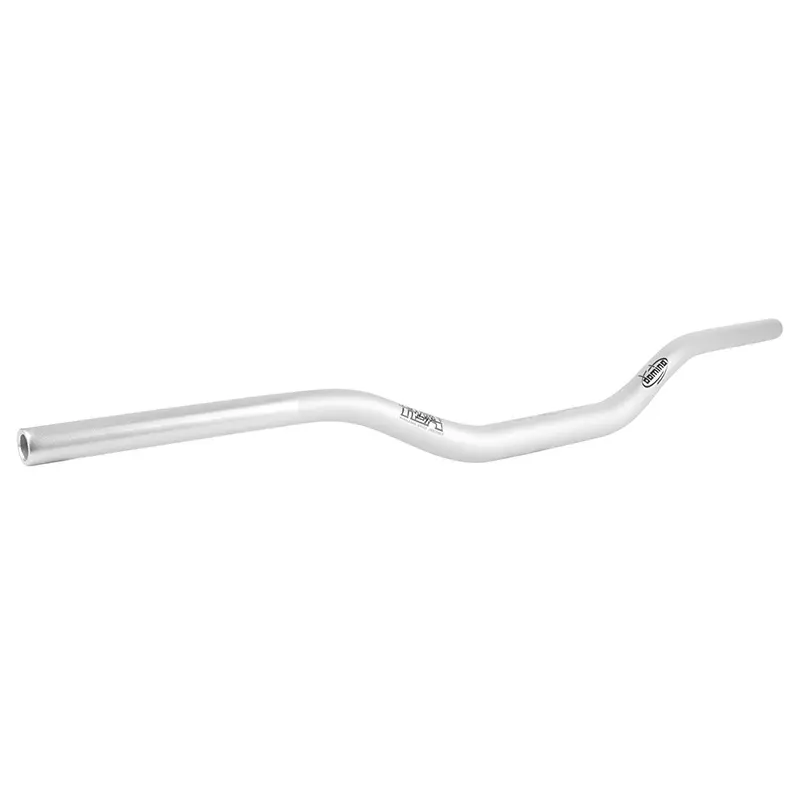 Domino HSA motocross kormány alumínium 28,5 mm átmérő 810 mm hossz 80 mm magasság ezüst megerősítő nélkül