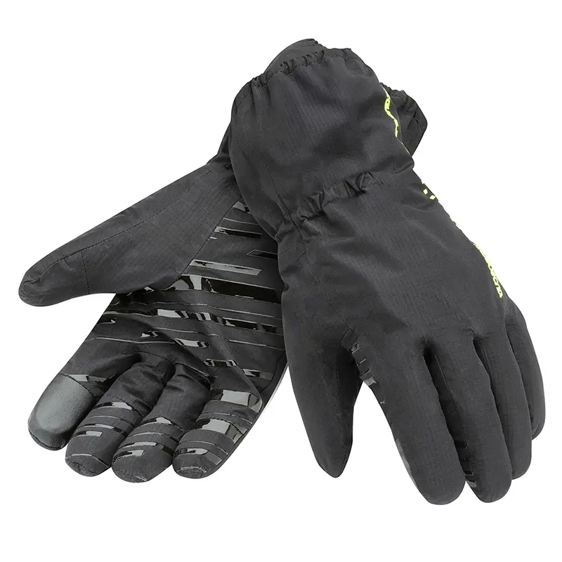 Sur-gants tucano nano rain overglove hydroscud noir etanche XS-S (homologue EN13594:2015-CE)(compatible ecran tactile)