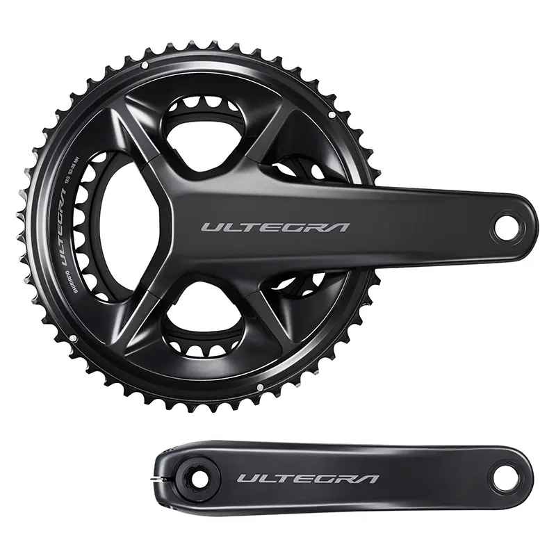 Rennrad-Kurbelgarnitur Shimano Ultegra R8100 12-fach schwarz 52-36 160 mm