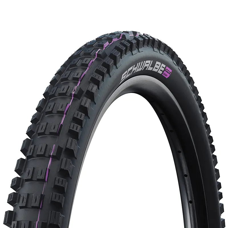 Pneu VTT Schwalbe Eddy Current Front Addix Super Trail 29 x 2.60 Tubeless Ready TS Homologué VAE E50