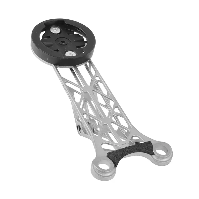 GPS-houder - teller - verlichting 3D titaan bevestiging voor stuur combo pinarello most compatibel garmin 1050 14.1G (geleverd met houder garmin, bryton, wahoo) -Newton