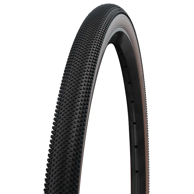 Pneu gravel Schwalbe G-One Allround 700 x 40 noir flanc bronze Tubeless Ready TS