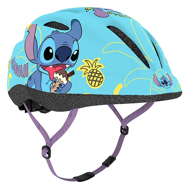 Fahrradhelm für Kinder Disney Stitch blau 48-52 cm