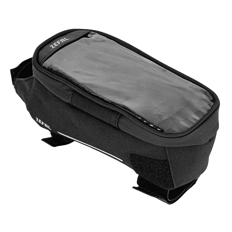 Zéfal Console Pack T1 1L Rahmentasche Schwarz mit Smartphone-Halter