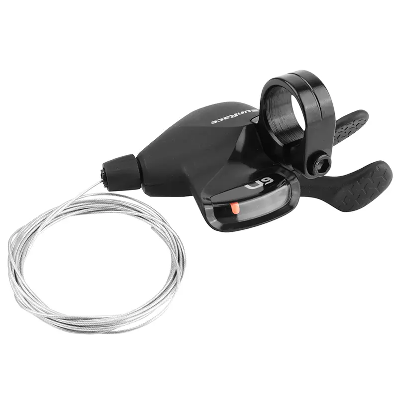 MTB-Schalthebel Sunrace rechts DLU951 Dual Lever 9-Gang mit Anzeige — Ansicht 4