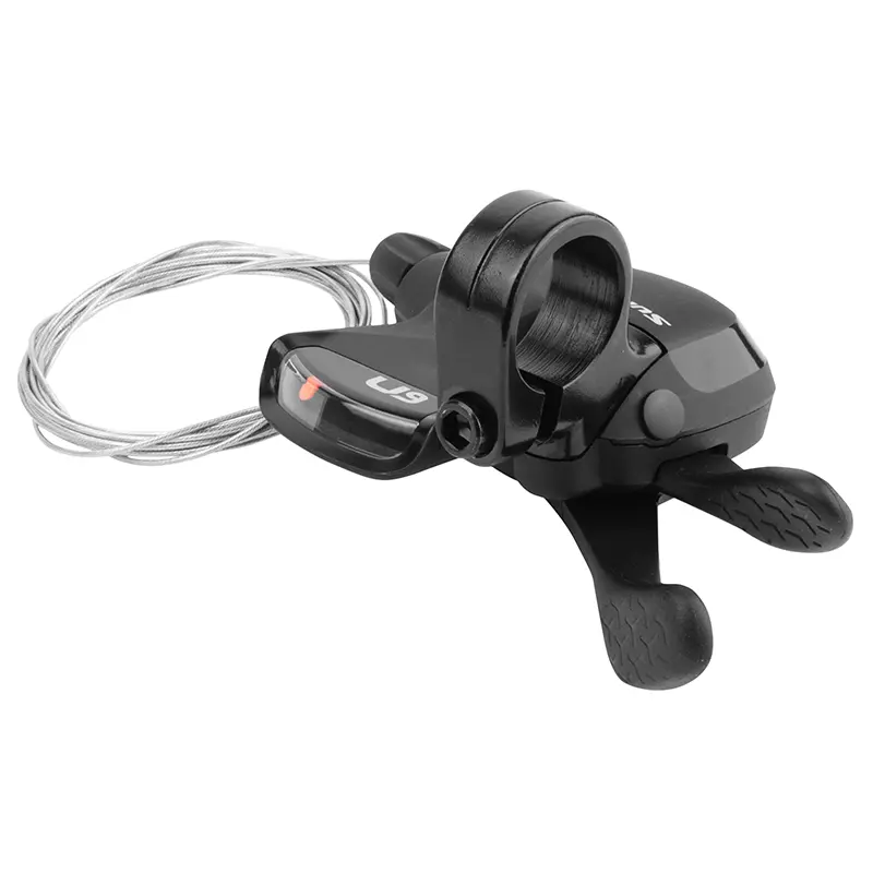 MTB-Schalthebel Sunrace rechts DLU951 Dual Lever 9-Gang mit Anzeige — Ansicht 5