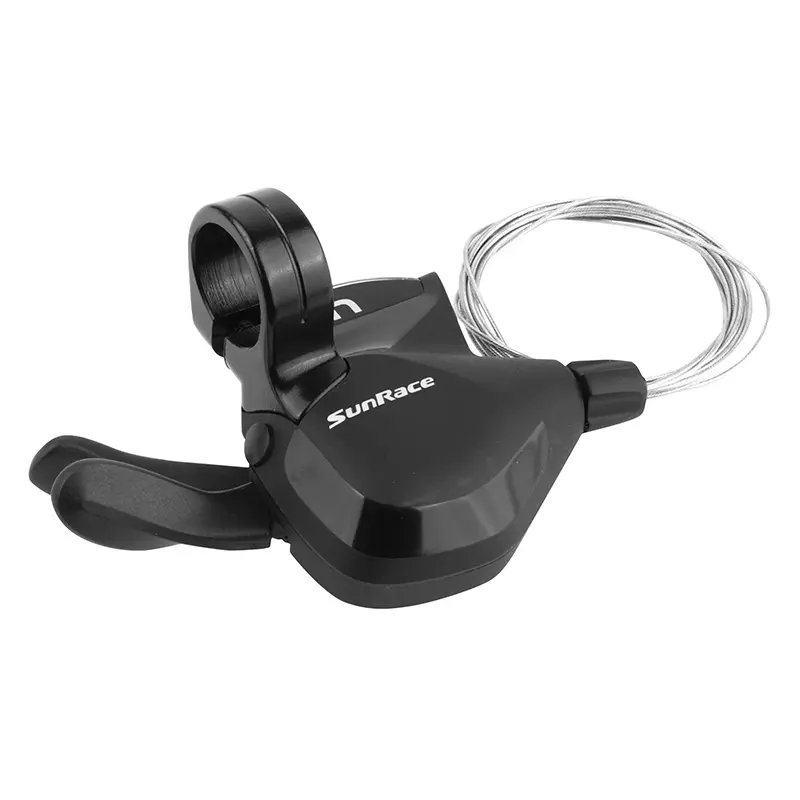 MTB-Schalthebel Sunrace rechts DLU951 Dual Lever 9-Gang mit Anzeige — Ansicht 6