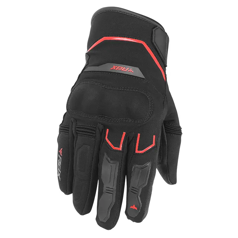 ADX Detroit Winterhandschuhe schwarz-rot wasserdicht mit Isolierung Größe S - zugelassen NF EN 13594:2015
