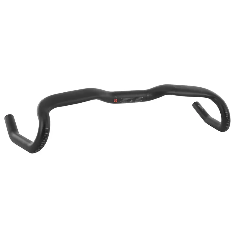 Rennlenker Ergotec Gravel Explorer 2.0 Aluminium schwarz Durchmesser 31,8 mm Länge 460-552 mm