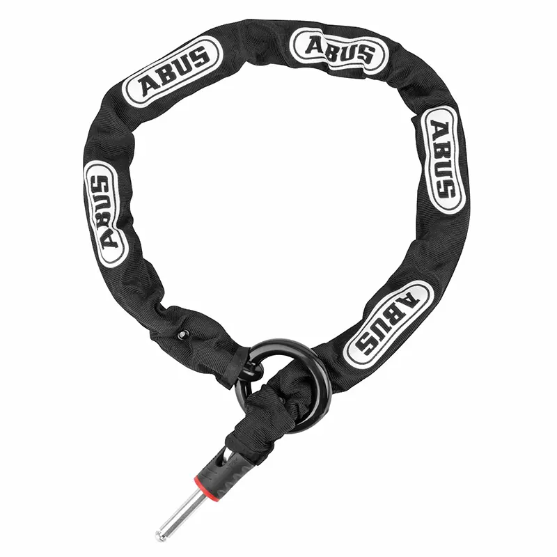 Fahrrad-Diebstahlsicherungskette Abus ACH 2.0 mit Kabel 1 m Durchmesser 8 mm schwarz
