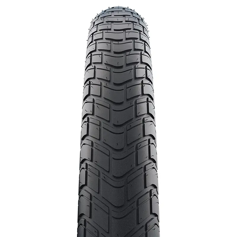 Reifen Urban VTT E-Bike 29 x 2.00 Schwalbe Big Apple TR schwarz (50-622) Race Guard Verstärkung Reflex Flanke E-Bike zugelassen E50 — Ansicht 2