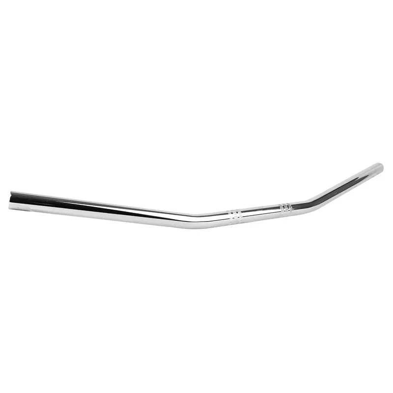 Guidon moto route Tommaselli acier diam 22 MM long 700 MM haut 22 MM chrome sans barre de renfort