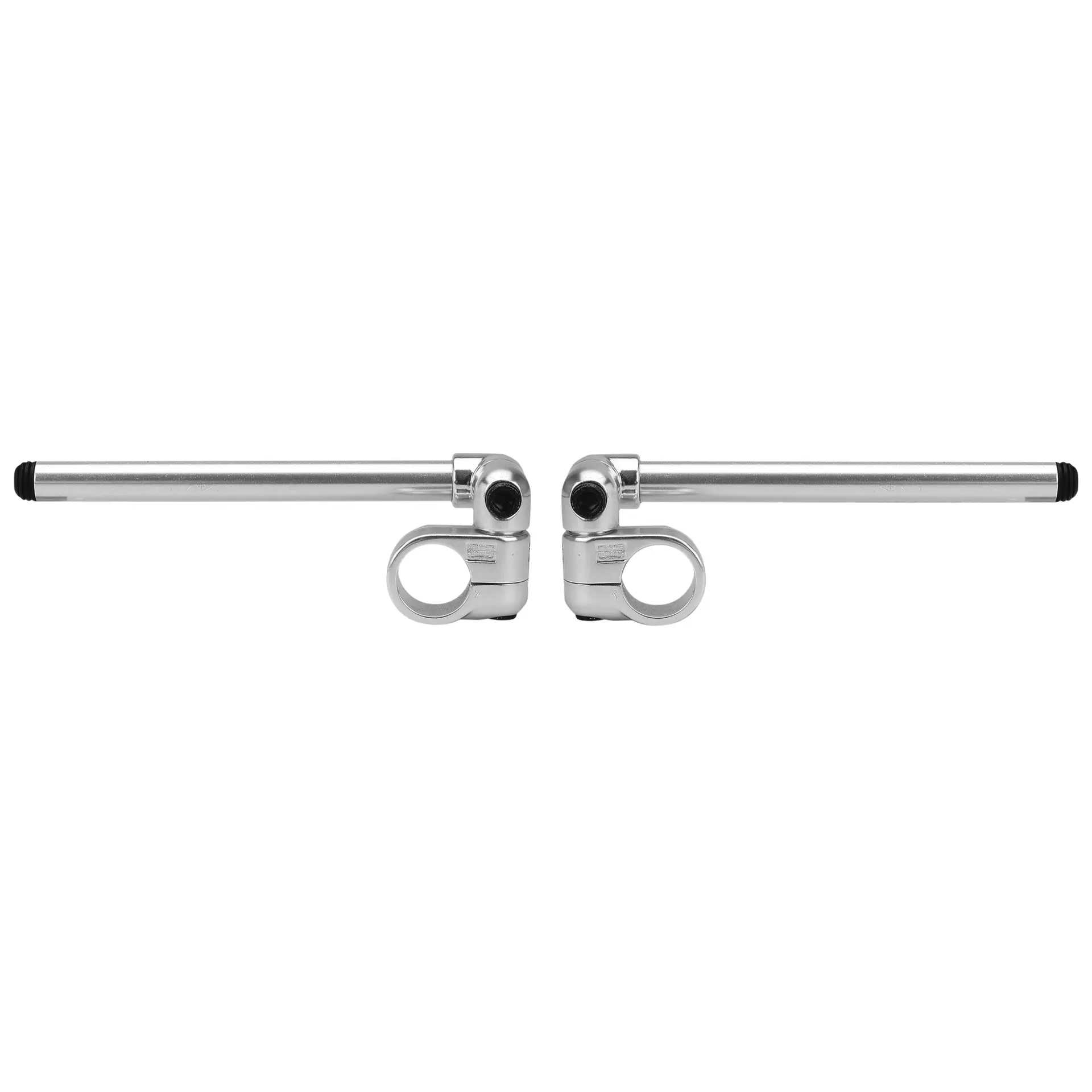 Motorradlenker Straße Tommaselli Café Racer Bügel Alu Durchmesser 52 MM silber (Paar)