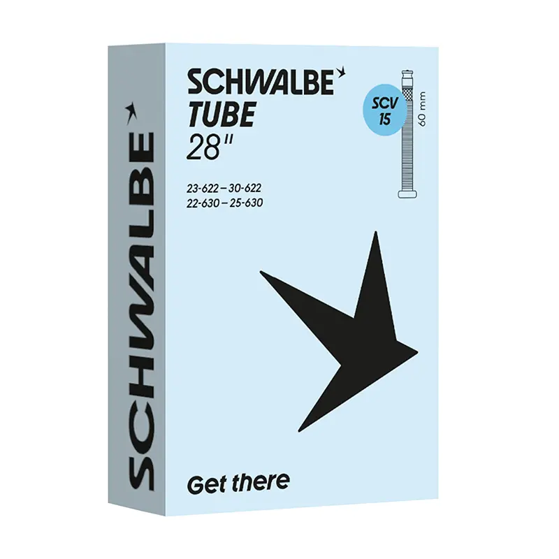 Chambre a air velo 700 x 23-30 schwalbe clik valve 60MM (23-30x622-630) (SCV15)