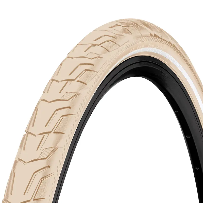 Pneu Continental City Ride 700 x 42 flanc réflex crème TR (42-622)