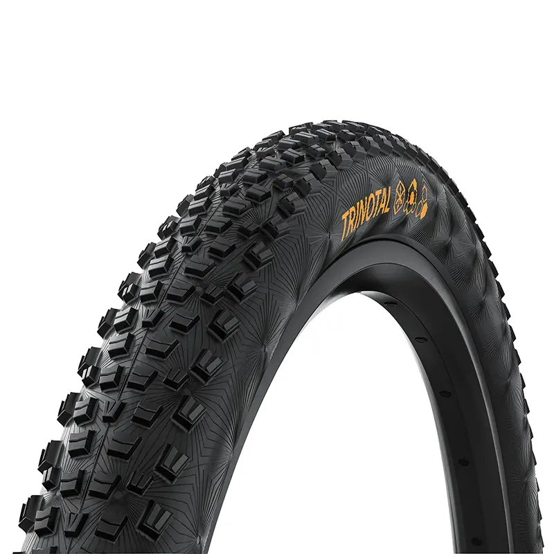 27.5 x 2.40 Continental Trinotal Trail Grip بلیک ٹیوب لیس ریڈی MTB ٹائر