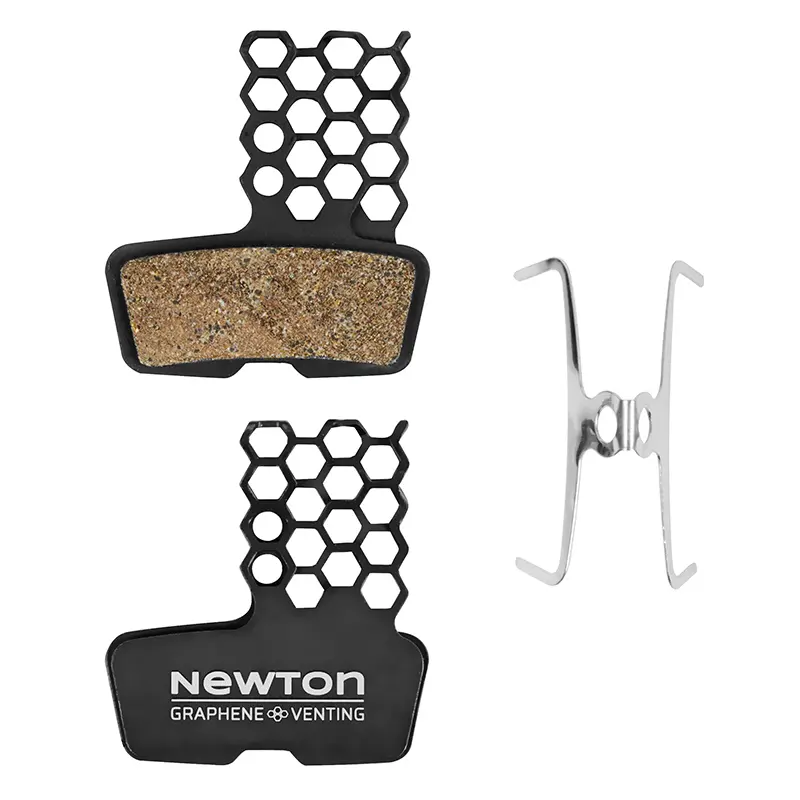 VTT NEWTON Code 2011 그래핀 오가닉 냉각 핀 포함 브레이크 패드 (페어)