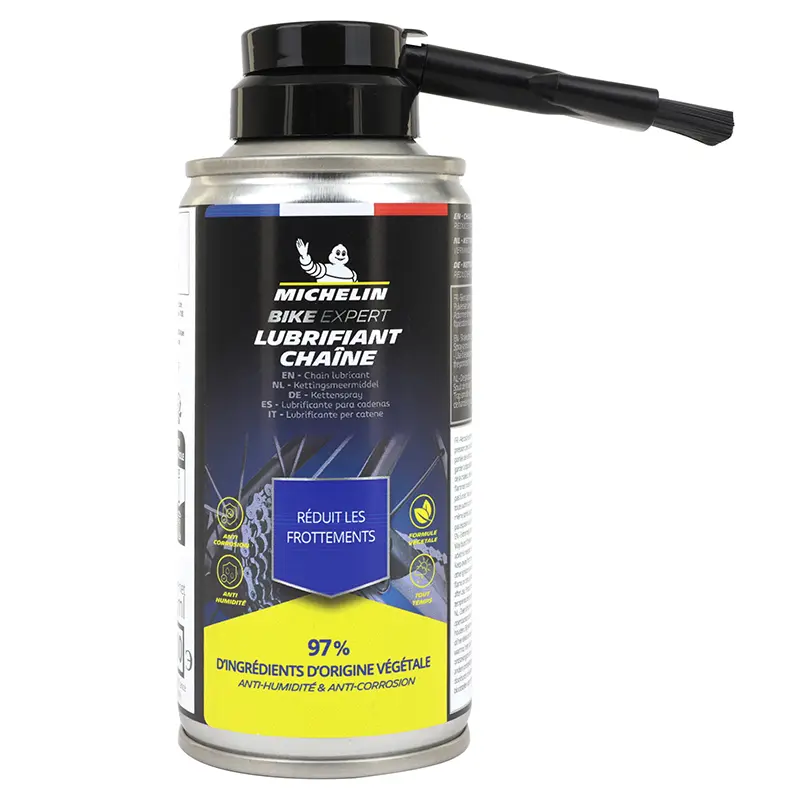 Lubricante para cadena de bicicleta Michelin 125 ml con aplicador de pincel