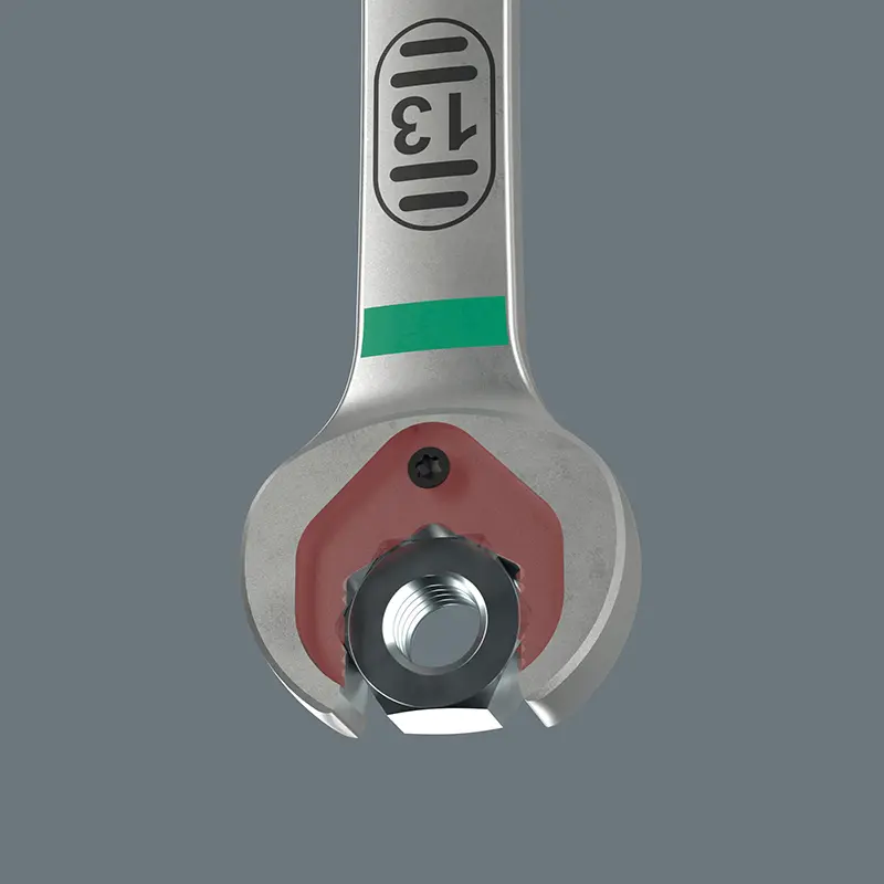 웨라 조커 13mm 롱 버전 245mm 크롬 몰리브덴 래칫 콤비네이션 렌치 — 2번째 뷰