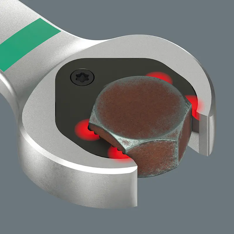 웨라 조커 13mm 롱 버전 245mm 크롬 몰리브덴 래칫 콤비네이션 렌치 — 4번째 뷰