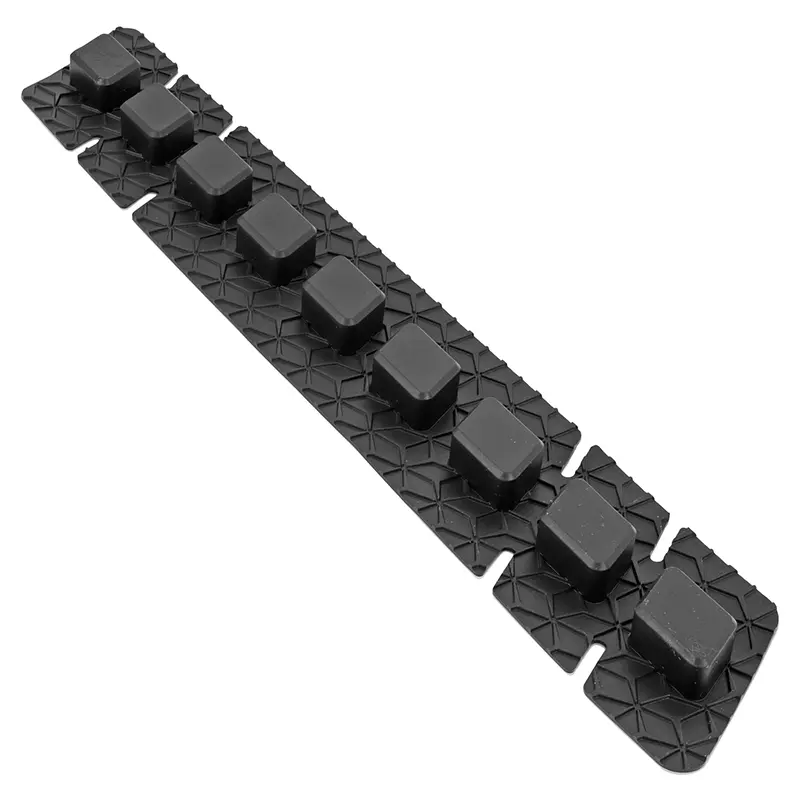 MTB-Rahmenschutz schwarz Silikon selbstklebend Sitzstrebe 260x40 mm P2R