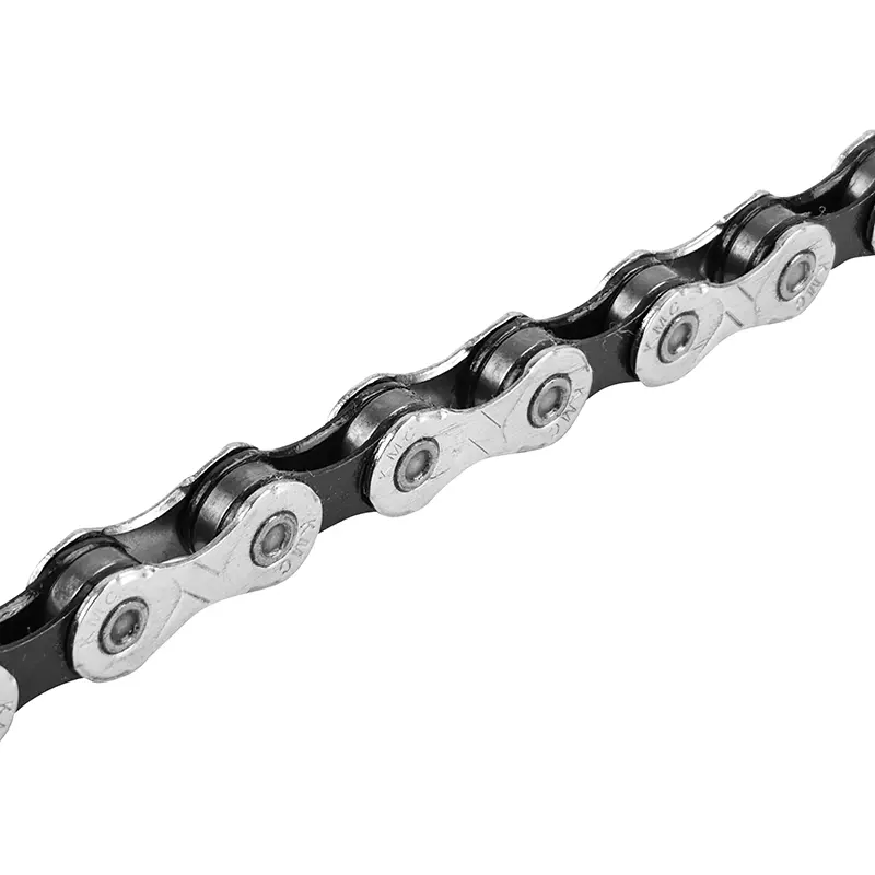 11단 로드/MTB 자전거 체인 Newton KMC X11 실버-블랙 136링크 Shimano-SRAM 호환 커넥터 포함