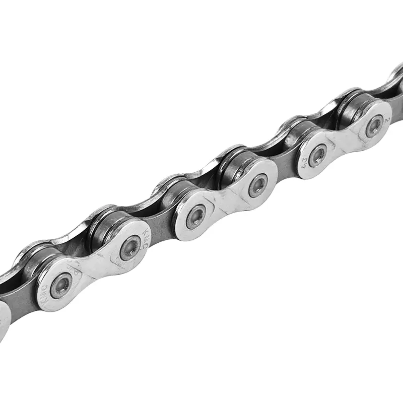 Chaîne vélo 8 vitesses route-VTT Newton KMC X8 argent-gris 116 maillons compatible Shimano-SRAM avec connecteur