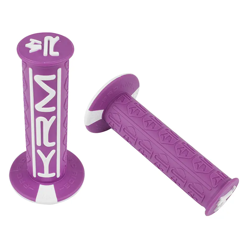 KRM Pro Ride Griffbezug SCOOT-50 für geschlossene Box lila weiß (Paar)