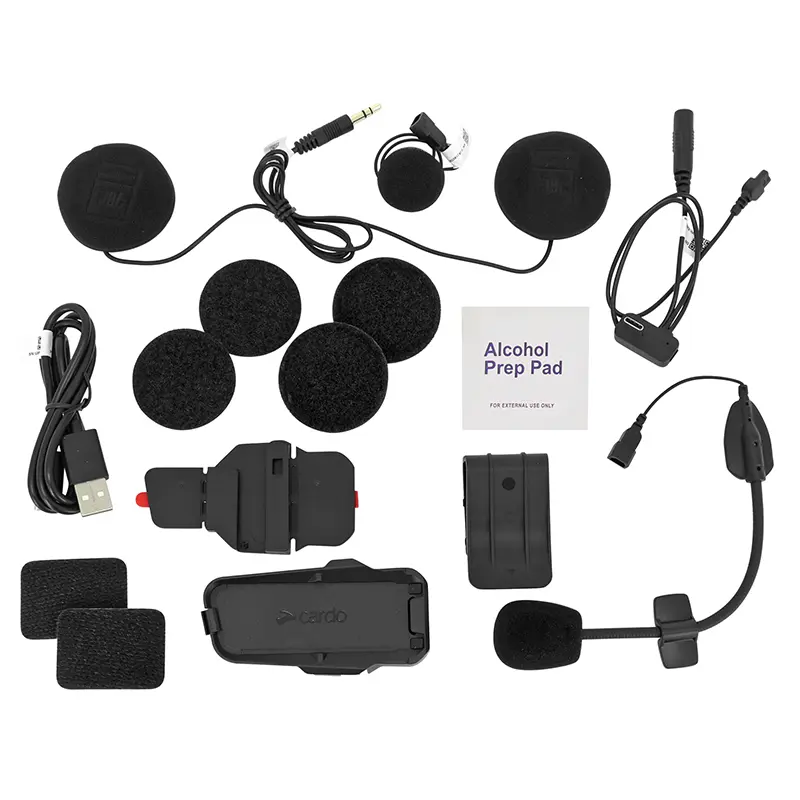Interkom Cardo Packtalk Neo Single Bluetooth 5.2 - Voděodolná helma IP67 Dosah 1,6 km — pohled 7