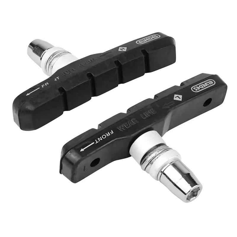 Porte-patin frein VTT V-brake à vis déporté Elvedes 72 mm noir (1 paire)