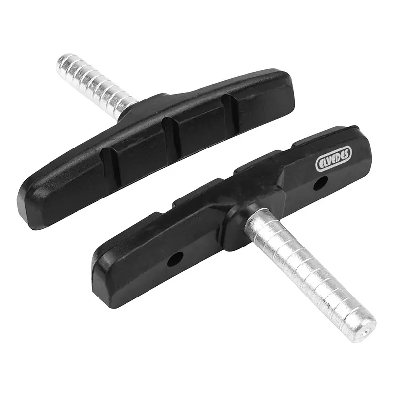 Porte-patin frein VTT à tige symétrique Elvedes 70 mm noir (paire)