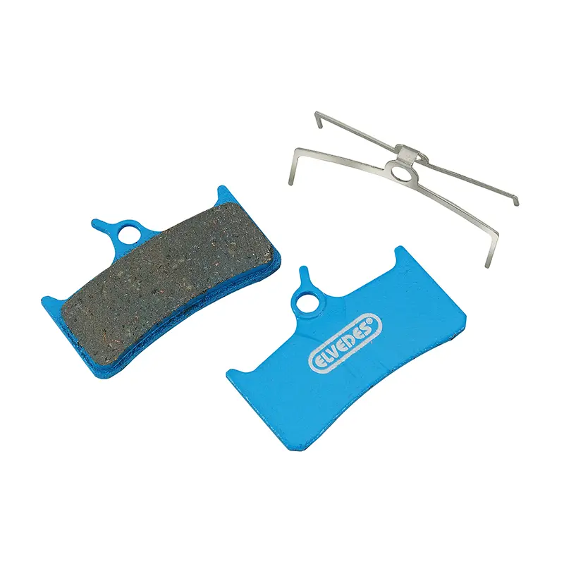 Bremsbelag VTT Shimano XT M755-Grimeca System 8-SRAM-Hope Mono M4 (Elvedes Soft Organic) (Paar auf Karte)