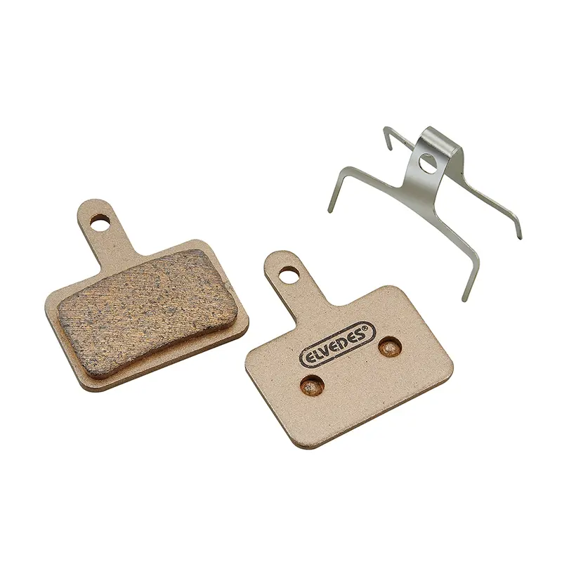 Plaquette de frein VTT shimano deore m525-m515-m475-c501-c601-t615-t675, acera M3050, alivio m395-m446-4050, altus m315-m365-m375, mt200-400-410-500-ur-300 (Elvedes hard semi-metal) (paire sur carte)