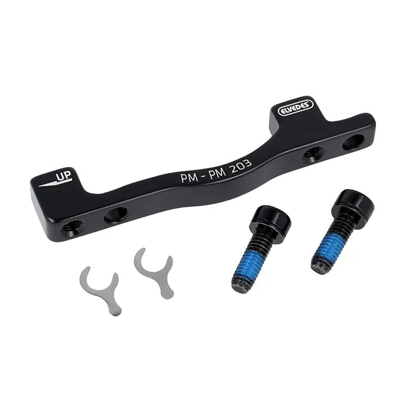 Adaptateur rehausse frein à disque VTT post-mount Elvedes 160 mm pour disque 203 mm
