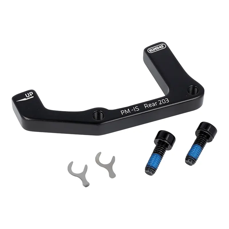 Adaptateur frein à disque VTT arrière Elvedes 203 mm étrier post-mount sur cadre international
