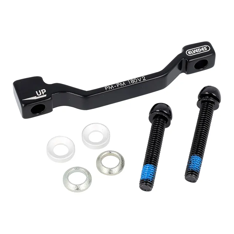 Adaptateur rehausse frein à disque VTT post-mount avant Elvedes 160 mm pour disque 180 mm