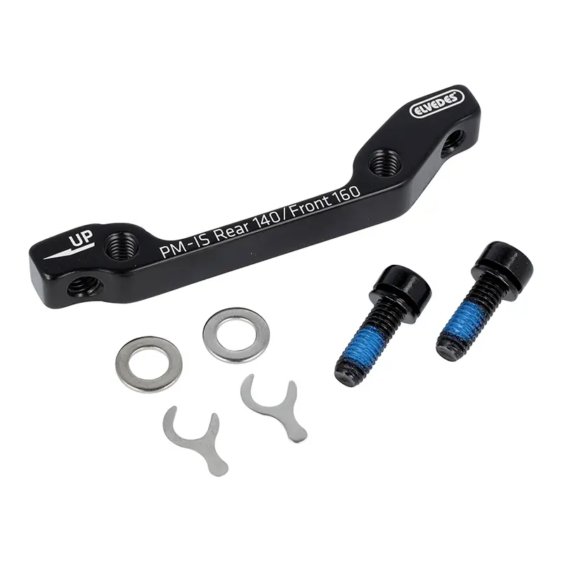 Adaptateur frein à disque VTT Elvedes avant-arrière étrier post-mount 160 mm fourche 140 mm cadre