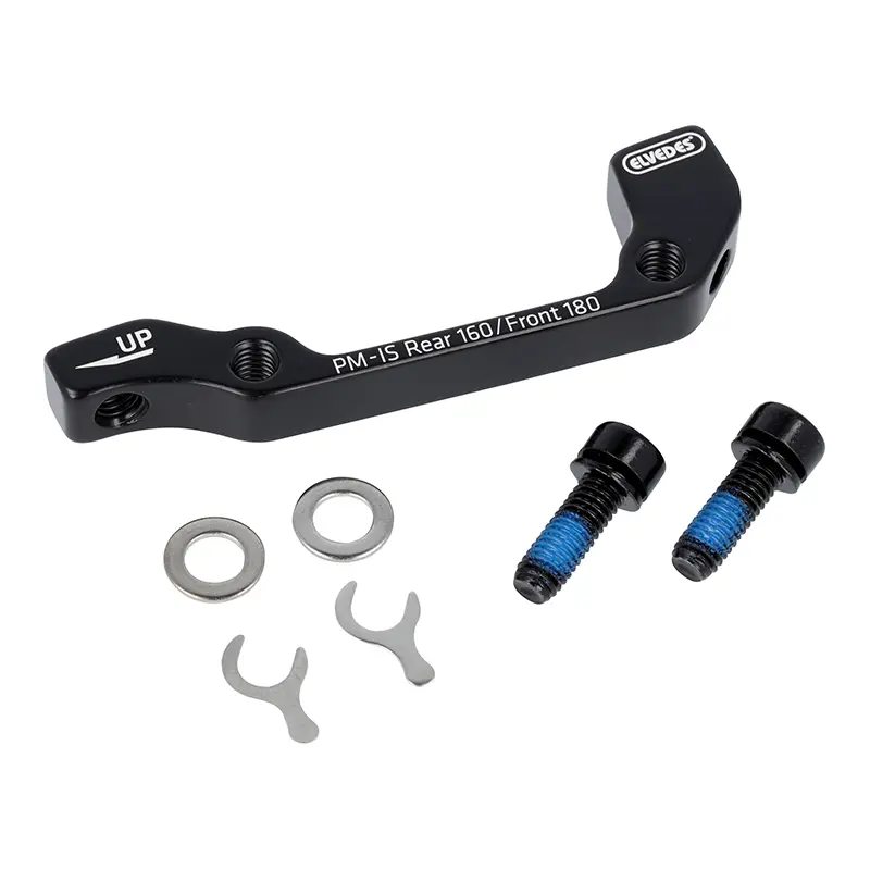 Adaptateur frein à disque VTT Elvedes étrier post-mount 180 mm avant 160 mm arrière