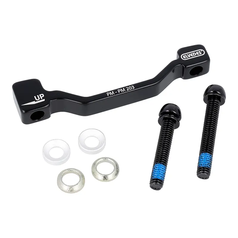 Adaptateur rehausse frein à disque VTT post-mount avant Elvedes 180 mm pour disque 203 mm