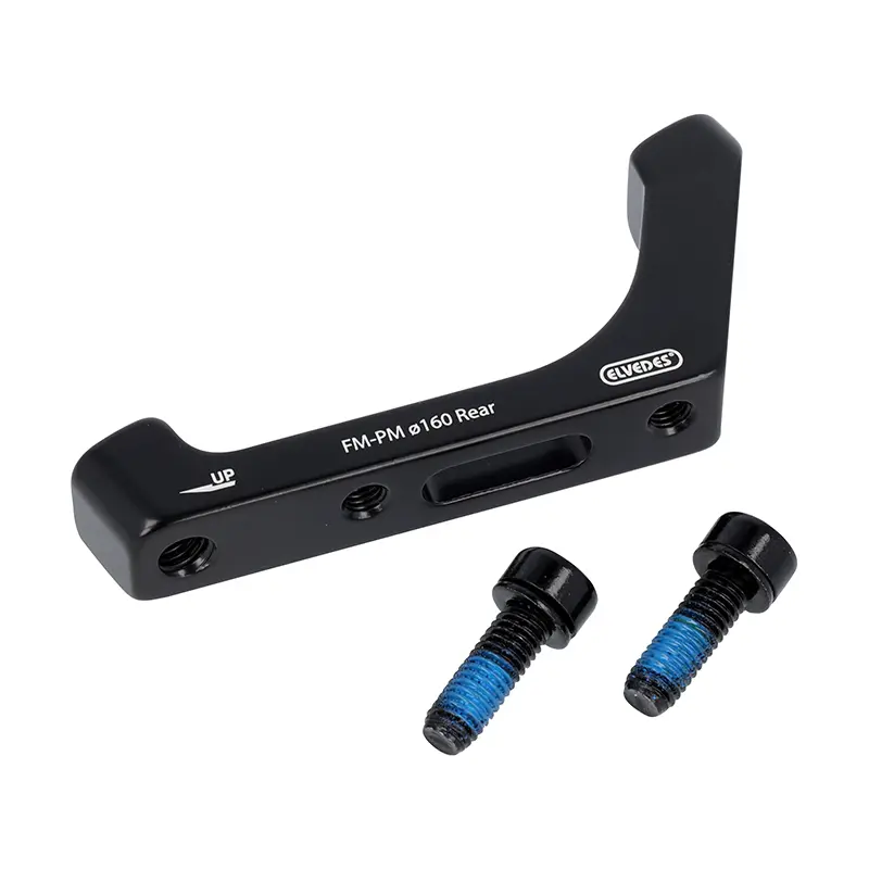 محول فرملة قرص طريق خلفي Elvedes 160 مم كابح post-mount على إطار flatmount