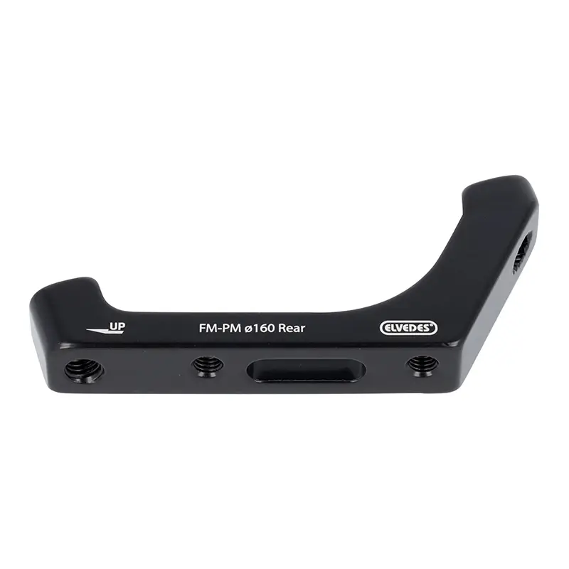 Adapter til skivebremse landevej bag Elvedes 160 mm caliper post-mount på flatmount-ramme — 2. billede
