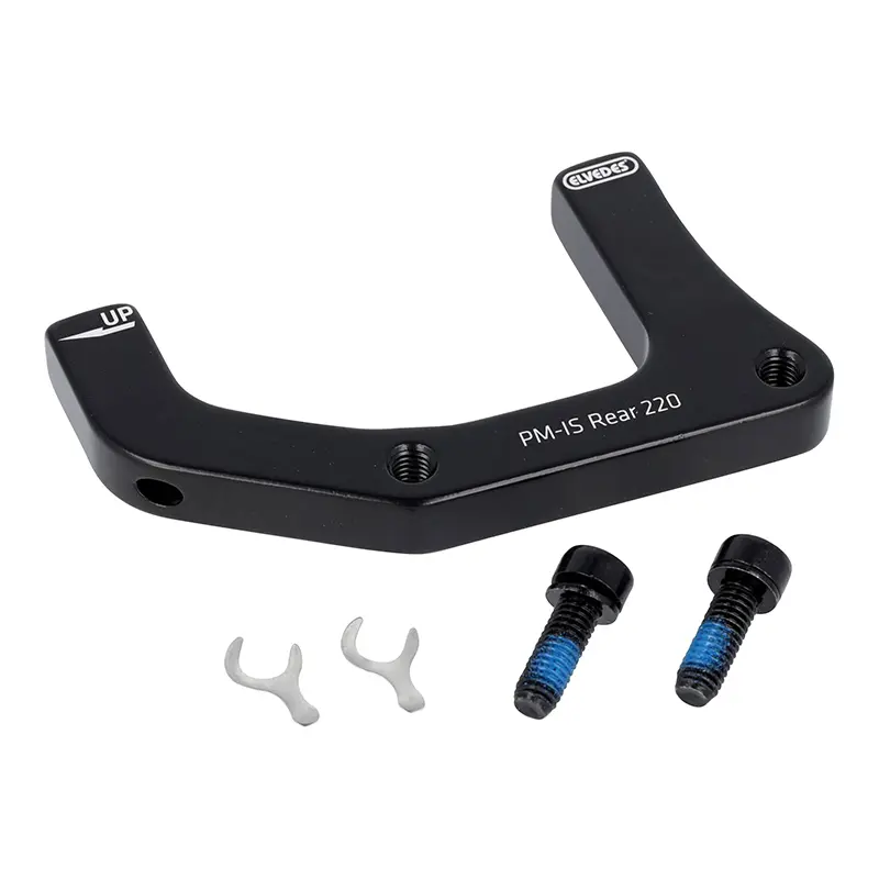 Adaptateur frein à disque VTT arrière Elvedes 220 mm étrier post-mount sur cadre international